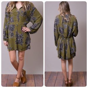 FREE PEOPLE SHAKE IT MINI DRESS SIZE M